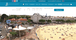 Desktop Screenshot of hotel-b-arcachon.com